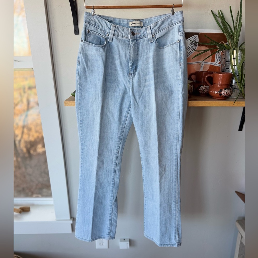 Vintage Lee Riders Light Wash Bootcut Jeans Size 8 M